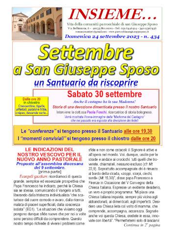 Insieme n° 434 - 2023
